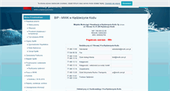 Desktop Screenshot of bip.mwik.com.pl