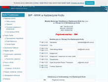 Tablet Screenshot of bip.mwik.com.pl